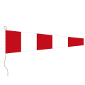 Flagge, Signal bedruckt Antwort/Ende, 20 x 24 cm