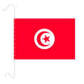 Tischf&#228;hnli, inkl.Kordel Tunesien, 10 x 15 cm