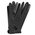 Gants, noir, 100% coton-simplex